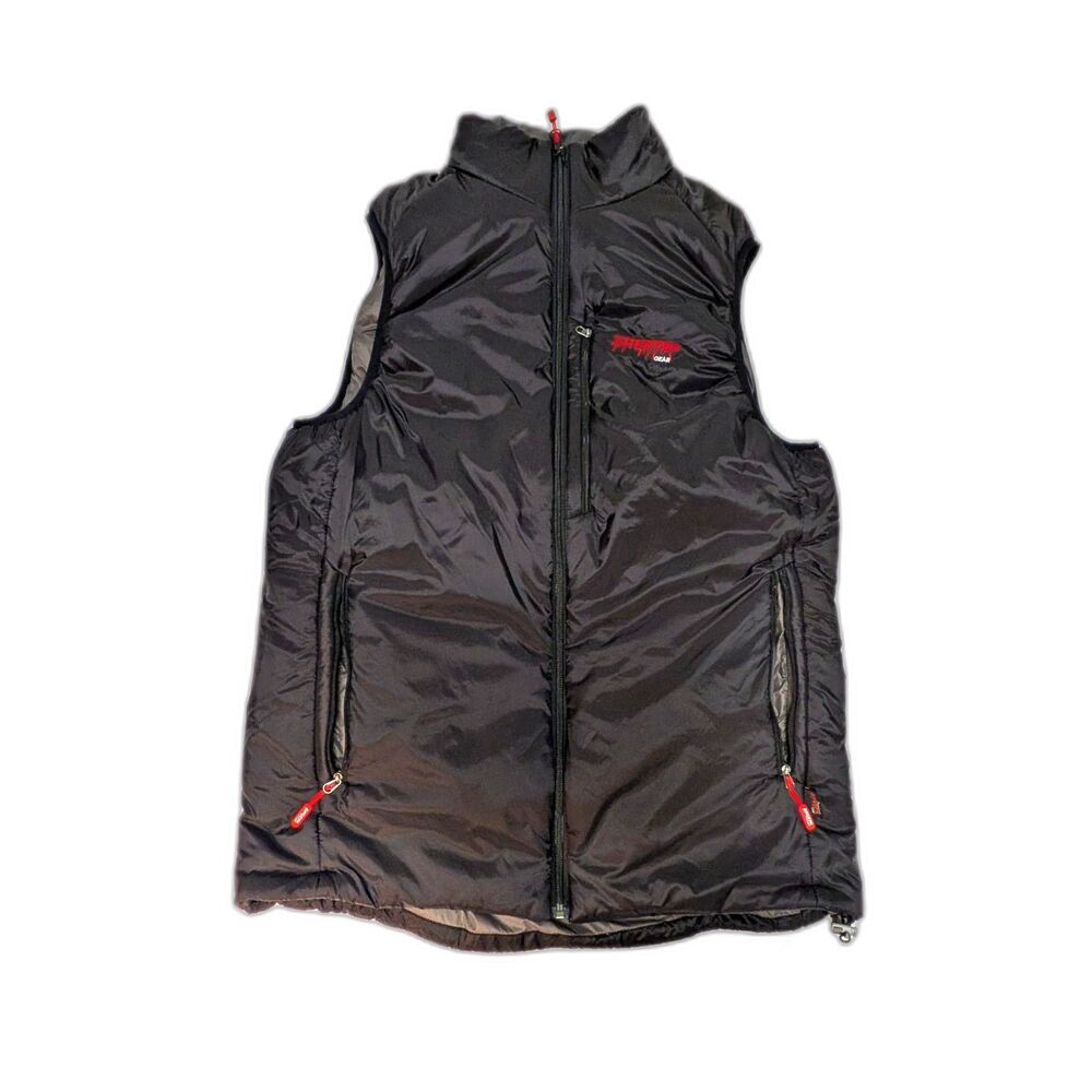 Mountain Sherpa Gear Men’s XL Black Puffy Down High-Loft Insulation Vest Nepal